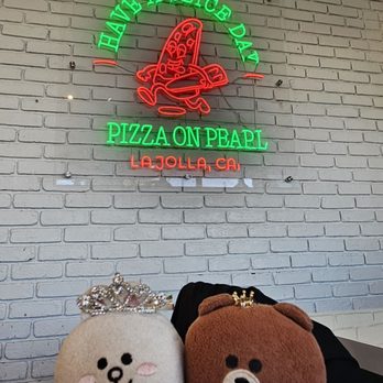 Pizza on Pearl - Logo on the wall - Pizza Near Me - La Jolla, California Pizza on Pearl - Logo on the wall - Pizza Near Me - La Jolla, California