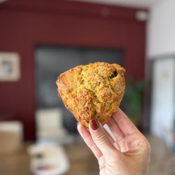 JL Patisserie - Pumpkin Chocolate Chip Scone (~$6)