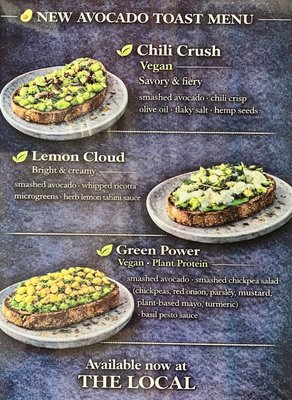 Menu photo 1 The Local Alameda, CA