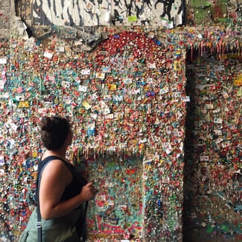 The Gum Wall - Local Flavor Near Me - Seattle, Washington