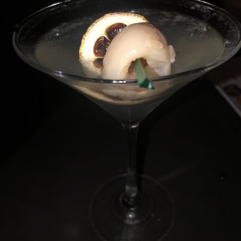 AnQi Bistro - Lychee Martini - Asian Fusion Near Me - Costa Mesa, California