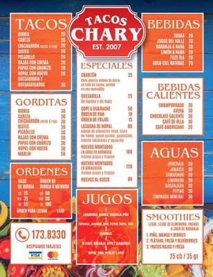 Menu photo 4 Tacos Chary Ensenada, BCN