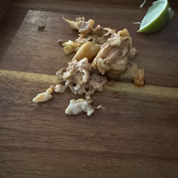El Tesoro Mazatlan - Fat picked off the chunks of pork. - Mexican Near Me - Vallejo, California