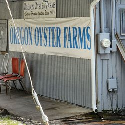 Oregon Oyster Farm - Oregon Oyster Farms building.