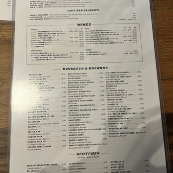 City Tap House - Menu - Gastropubs Near Me - Nashville, Tennessee