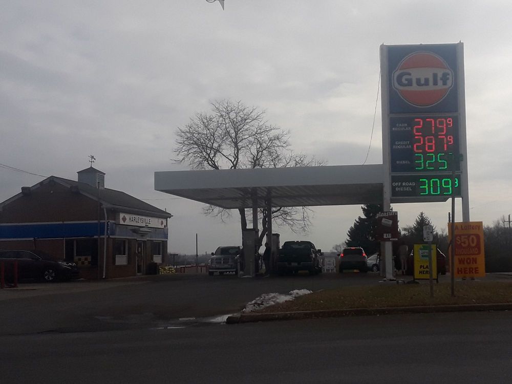 GULF HARLEYSVILLE Updated August 2024 161 Main St, Harleysville, Pennsylvania Gas