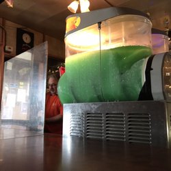 Years ago they had to instal a plexi sheet so the customers couldn't pour their own drinks. This place is AWESOME.