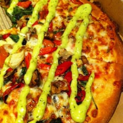 Crust Gourmet Pizza Bar - Veggie pizza