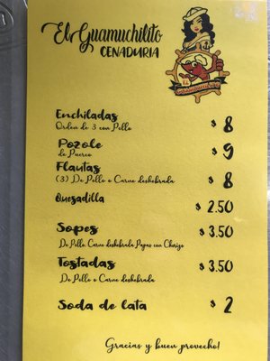 Menu photo 5 El Guamuchilito Bay Point, CA Menu photo 5 El Guamuchilito Bay Point, CA