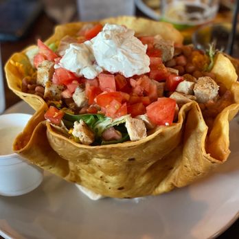 Rivets American Grill - Taco salad - Bars Near Me - Modesto, California Rivets American Grill - Taco salad - Bars Near Me - Modesto, California