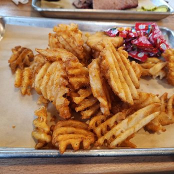 Smoke & Fire Social Eatery - Waffle fries (side order) - Comfort Food Near Me - Paramount, California Smoke & Fire Social Eatery - Waffle fries (side order) - Comfort Food Near Me - Paramount, California