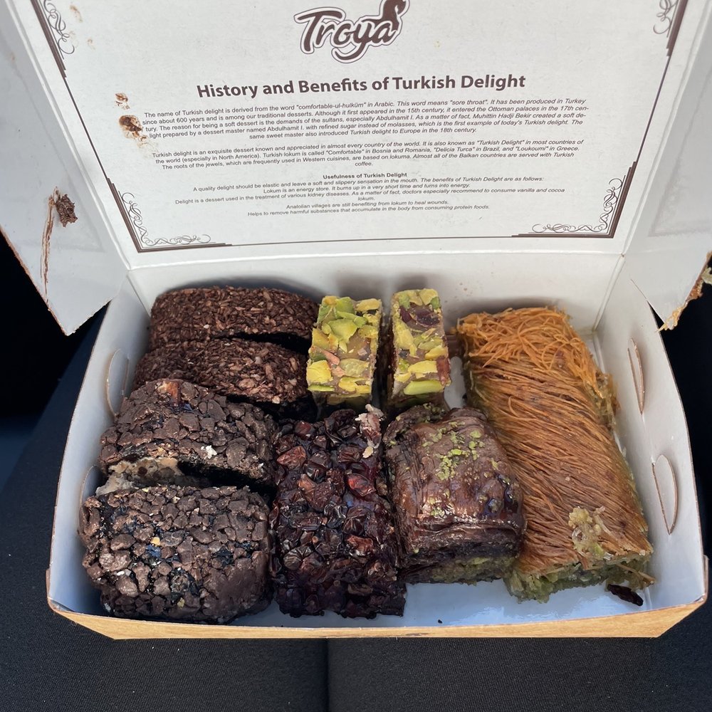 Troya - Box of treats - Desserts Near Me - Monterey, California Troya - Box of treats - Desserts Near Me - Monterey, California