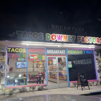 Tacos Downey Factory - Outside - Tacos Near Me - Downey, California Tacos Downey Factory - Outside - Tacos Near Me - Downey, California
