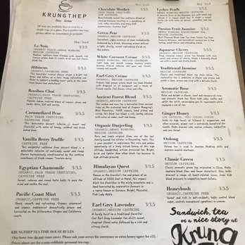 KrungThep Tea Time - Menu - Tea Time - Tea Rooms Near Me - Winter Park, Florida KrungThep Tea Time - Menu - Tea Time - Tea Rooms Near Me - Winter Park, Florida
