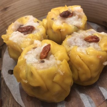 Tim Ho Wan - Steamed pork dumplings with shrimp. It is very flavorful. The small look will deceive you, but they are huge. It's yummmmmyyy - Dim Sum Near Me - Honolulu, Hawaii