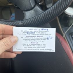 Revere Health - This is the number she gave me to contact a manager. However it is just the number to the lab.