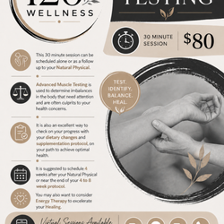 120 Wellness - Muscle Testing