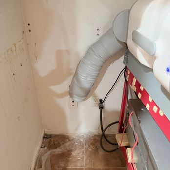 RMC Home Services - Wiring closet air conditioner vent hose - Handyman Near Me RMC Home Services - Wiring closet air conditioner vent hose - Handyman Near Me