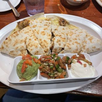 Chava's Mexican Restaurant - Chicken quesadilla with all the dips! - Mexican Near Me - Saint Louis, Missouri Chava's Mexican Restaurant - Chicken quesadilla with all the dips! - Mexican Near Me - Saint Louis, Missouri