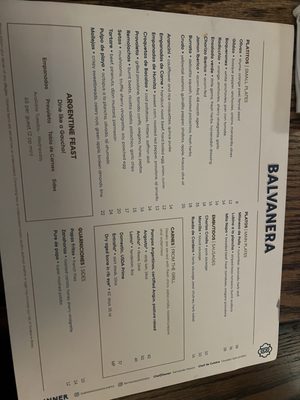 Menu photo 5 Balvanera New York, NY Menu photo 5 Balvanera New York, NY