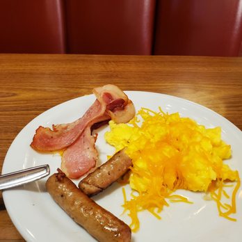 Denny's - Raw bacon. Cold sausage - Breakfast & Brunch Near Me - Mesa, Arizona Denny's - Raw bacon. Cold sausage - Breakfast & Brunch Near Me - Mesa, Arizona