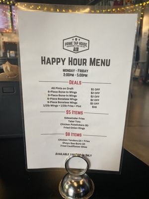 Menu photo 3 Prime Tap House: West End Beaverton, OR