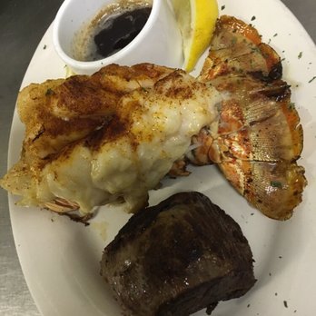 Graziano's Restaurant - Surf & Turf - 8oz. Lobster Tail paired with a 6oz. Filet Mignon & brown butter - Italian Near Me - Beaver Meadows, Pennsylvania Graziano's Restaurant - Surf & Turf - 8oz. Lobster Tail paired with a 6oz. Filet Mignon & brown butter - Italian Near Me - Beaver Meadows, Pennsylvania