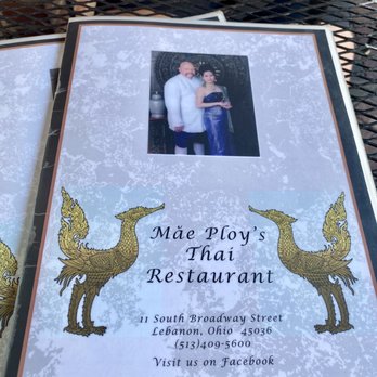Mae Ploy's Thai Restaurant - Way too nice not to have Dinner outside on the sidewalk!! - Thai Near Me - Lebanon, Ohio Mae Ploy's Thai Restaurant - Way too nice not to have Dinner outside on the sidewalk!! - Thai Near Me - Lebanon, Ohio