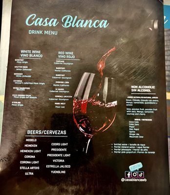 Menu photo 3 Casa Blanca Wilkes-Barre, PA