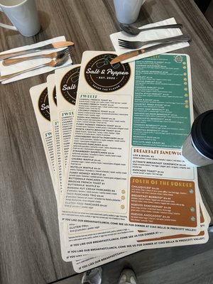 Menu photo 1 Salt & Pepper Prescott, AZ Menu photo 1 Salt & Pepper Prescott, AZ