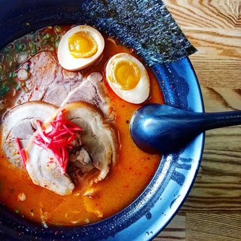 King of Ramen Pasadena - Spicy Tonkatsu Ramen w/Premium Chashu - Ramen Near Me - Pasadena, California