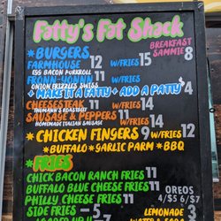 Fatty's Fat Snacks - Foodtruck menu - 439 Rt34 Matawan NJ 07747
