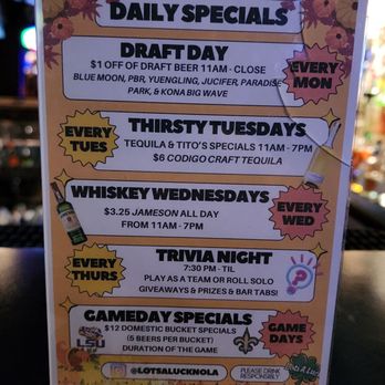 Lots-A-Luck Tavern - Events - Dive Bars Near Me - New Orleans, Louisiana Lots-A-Luck Tavern - Events - Dive Bars Near Me - New Orleans, Louisiana
