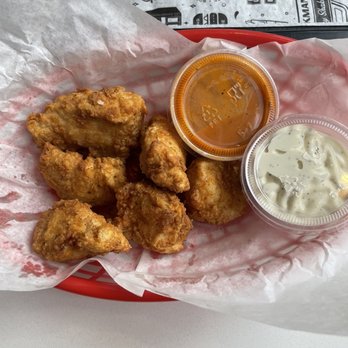 Milkman - Nuggets with Buffalo sauce and ranch - Burgers Near Me - Cincinnati, Ohio Milkman - Nuggets with Buffalo sauce and ranch - Burgers Near Me - Cincinnati, Ohio