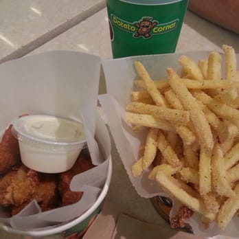 Potato Corner - Wings combo with garlic parmesan flavored fries - Fast Food Near Me - Roseville, California Potato Corner - Wings combo with garlic parmesan flavored fries - Fast Food Near Me - Roseville, California