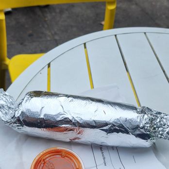 Breakfast Little - Hand size burrito but ver filling , red is mild sauce - Coffee & Tea Near Me - San Francisco, California Breakfast Little - Hand size burrito but ver filling , red is mild sauce - Coffee & Tea Near Me - San Francisco, California