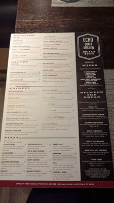 Menu photo 8 Echo Craft Kitchen Watertown, CT Menu photo 8 Echo Craft Kitchen Watertown, CT