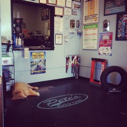 Pete's Auto Care - Locally owned and operated by Pete himself, and his trusty four legged companion.