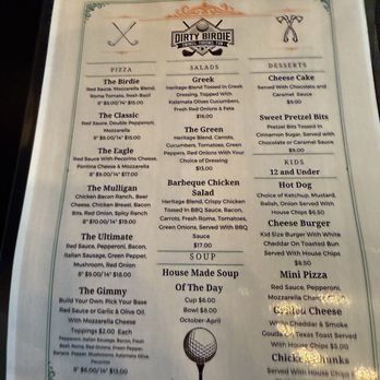 Dirty Birdie Golf - Menu - Axe Throwing Near Me - Monroe, Michigan Dirty Birdie Golf - Menu - Axe Throwing Near Me - Monroe, Michigan