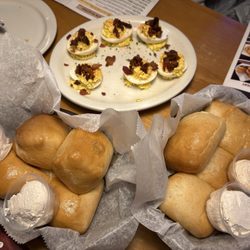 Rolls & Deviled Eggs
