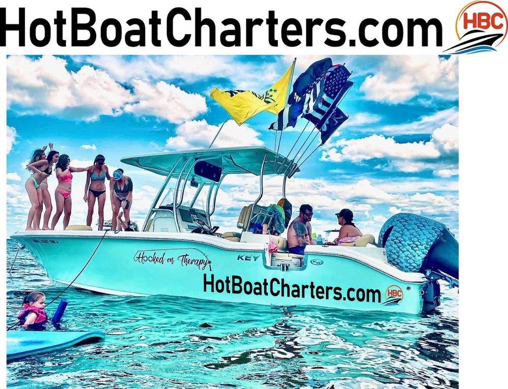 Hot Boat Charters Logo