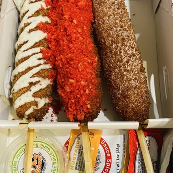 Two Hands Seoul Fresh Corn Dogs - Hot Dogs Near Me - Mesa, Arizona Two Hands Seoul Fresh Corn Dogs - Hot Dogs Near Me - Mesa, Arizona