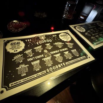 Tiger Bar - Menus - Speakeasies Near Me - Nashville, Tennessee Tiger Bar - Menus - Speakeasies Near Me - Nashville, Tennessee