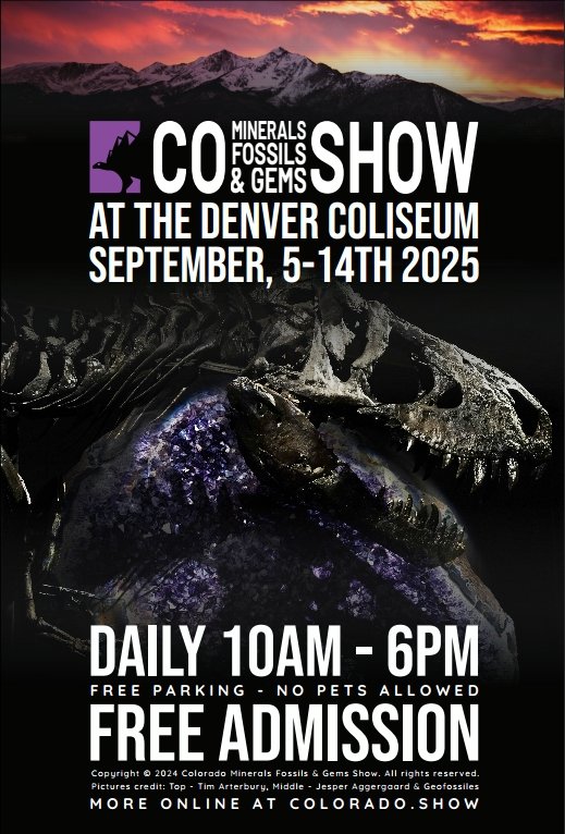 CMFGS Colorado Minerals Fossils & Gems Show - wedding in Colorado Springs, CO