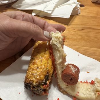 Two Hands Corn Dogs - Oxnard - Raw dough - Fast Food Near Me - Oxnard, California