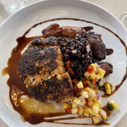 George's At Alys Beach - Jerk crusted snapper