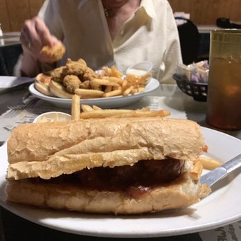 Mohawk Tavern Seafood Restaurant - Meatball po boy - Seafood Near Me - Monroe, Louisiana