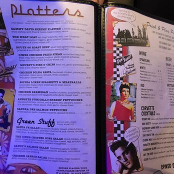Corvette Diner - Menu - Diners Near Me - San Diego, California Corvette Diner - Menu - Diners Near Me - San Diego, California