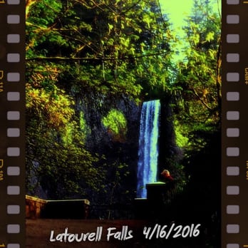 Latourell Falls - Almost to the falls - Hiking Near Me - Portland, Oregon