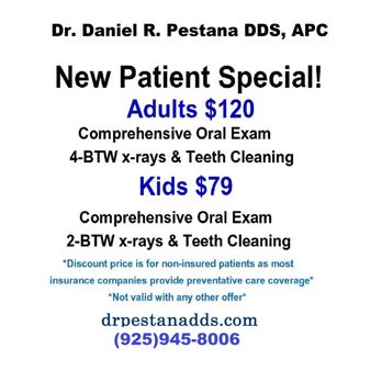 Daniel R Pestana, DDS - New Patient Special! - Cosmetic Dentists Near Me - Walnut Creek, California Daniel R Pestana, DDS - New Patient Special! - Cosmetic Dentists Near Me - Walnut Creek, California